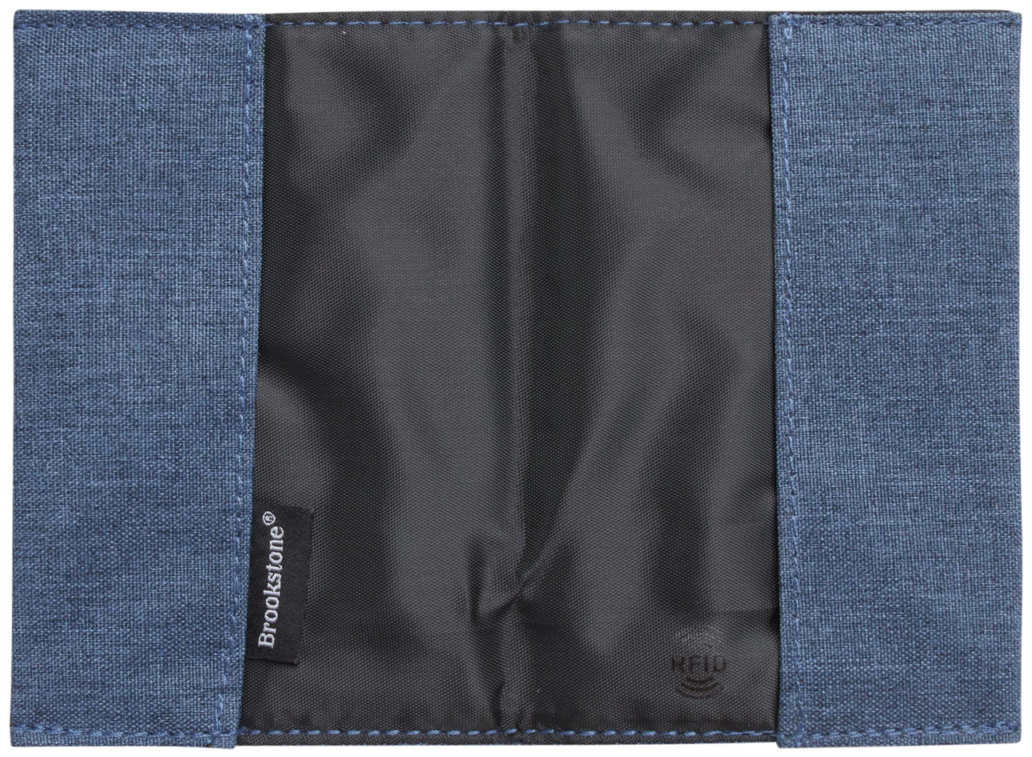 Brookstone Travel Passport Cover - Anti-Theft RFID-Blocking Passport Holder for Travel - Lightweight Travel Wallet & Passport Case, Size One Size, Blue