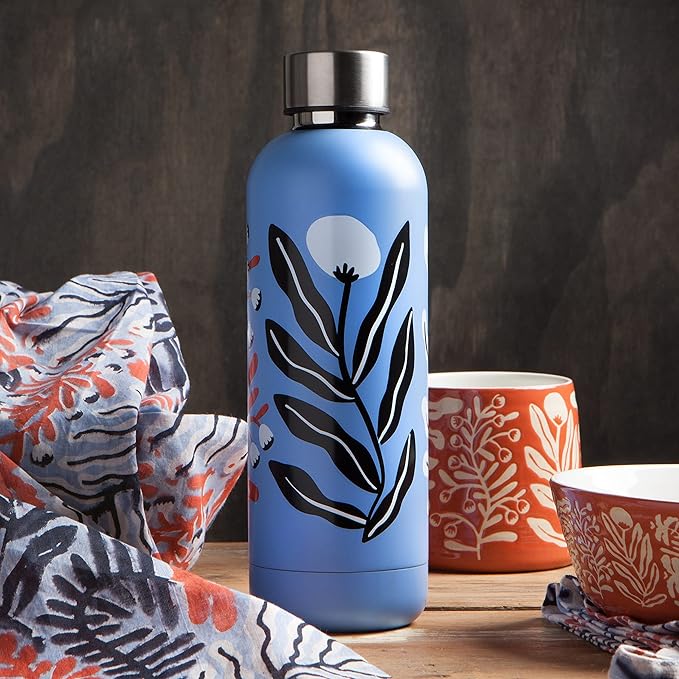 Danica Studio Entwine Stainless Steel Water Bottle Hot or Cold 17 Oz