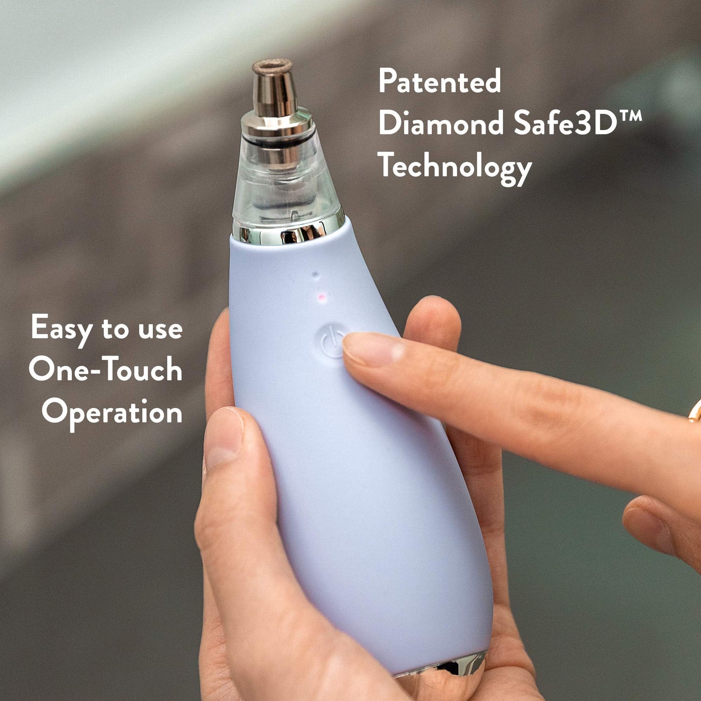 Microderm GLO MINI Diamond Microdermabrasion and Suction Tool - Best Blackhead Remover Pore Vacuum - #1 Advanced Facial Treatmen