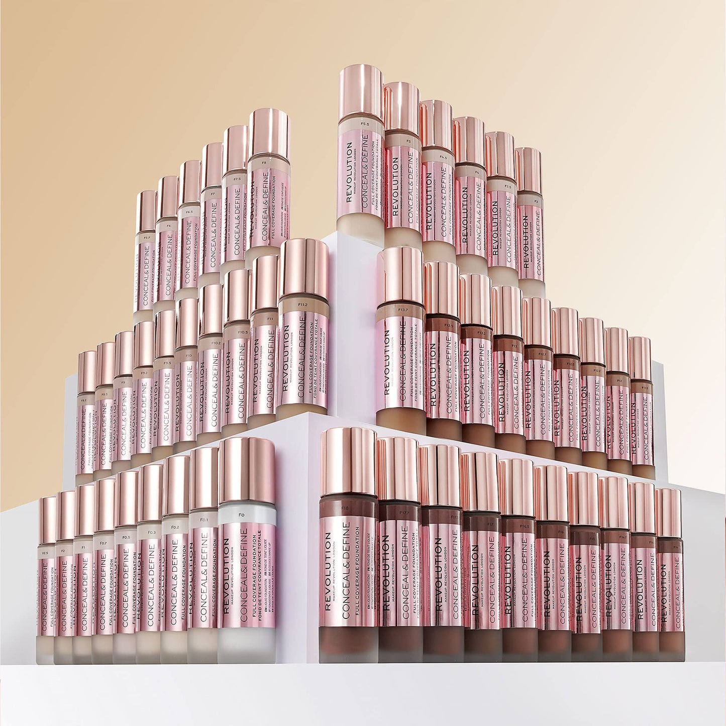 Makeup Revolution Conceal and Hydrate Concealer, Full Coverage & Matte Finish, C0.5 for Fair Skin Tones, Vegan & Cruelty-Free, 0