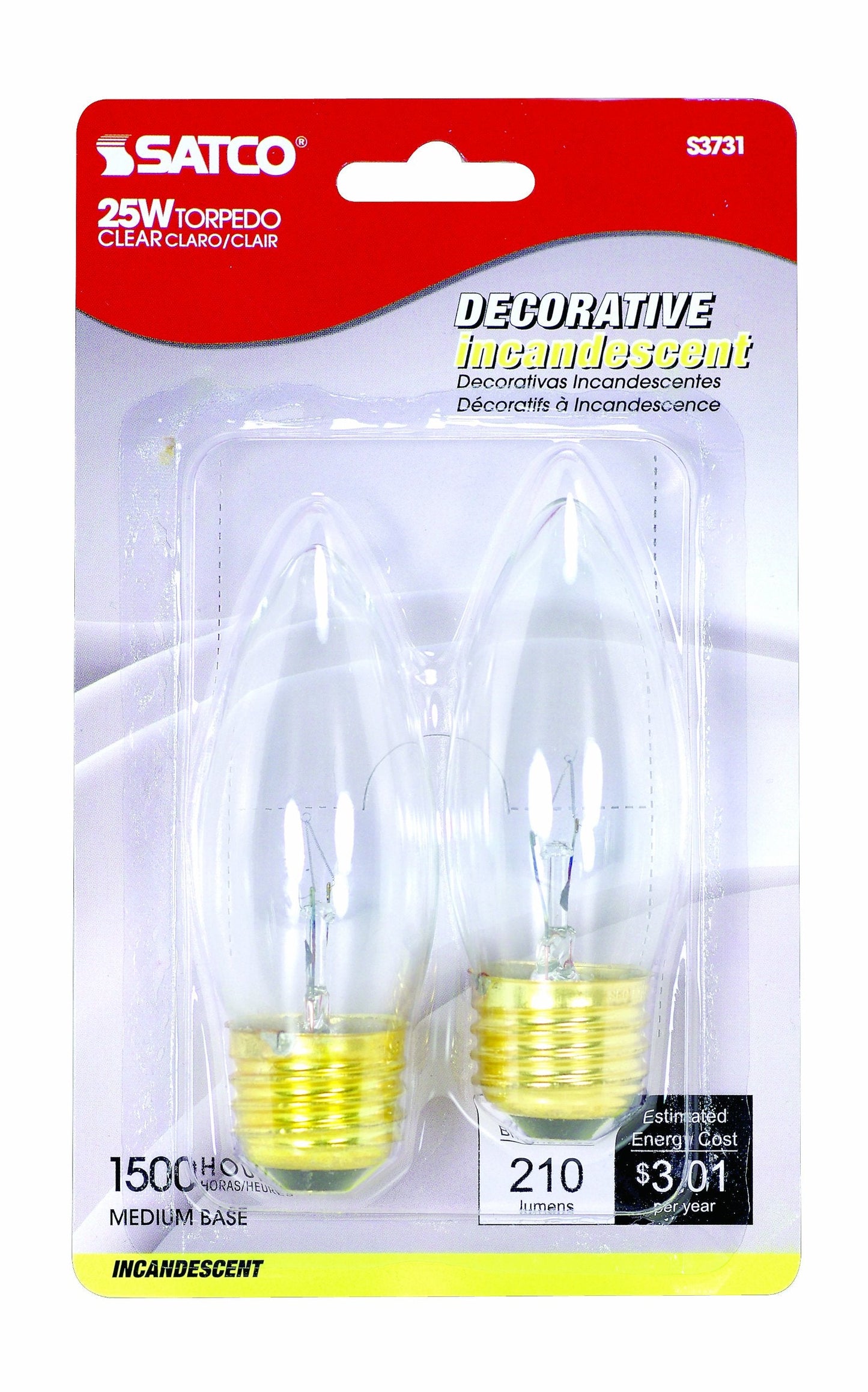 Bulb Torpedo 25B11 (Pack Of 10)