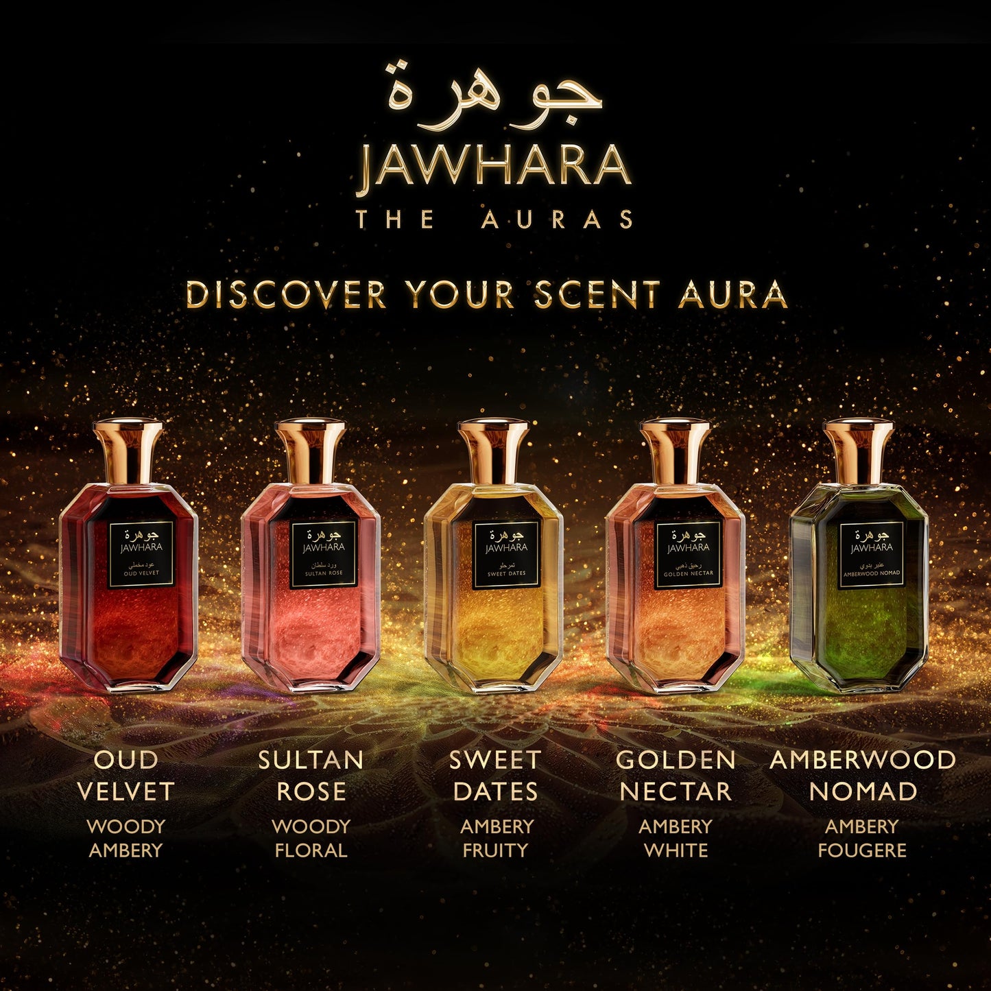 Jawhara Sweet Dates | Ambery Fruity Eau de Parfum 3.3 fl oz | Notes of Raspberry, Medjool Dates, and Rich Amber | Long Lasting | Everyday Wear | Travel Size
