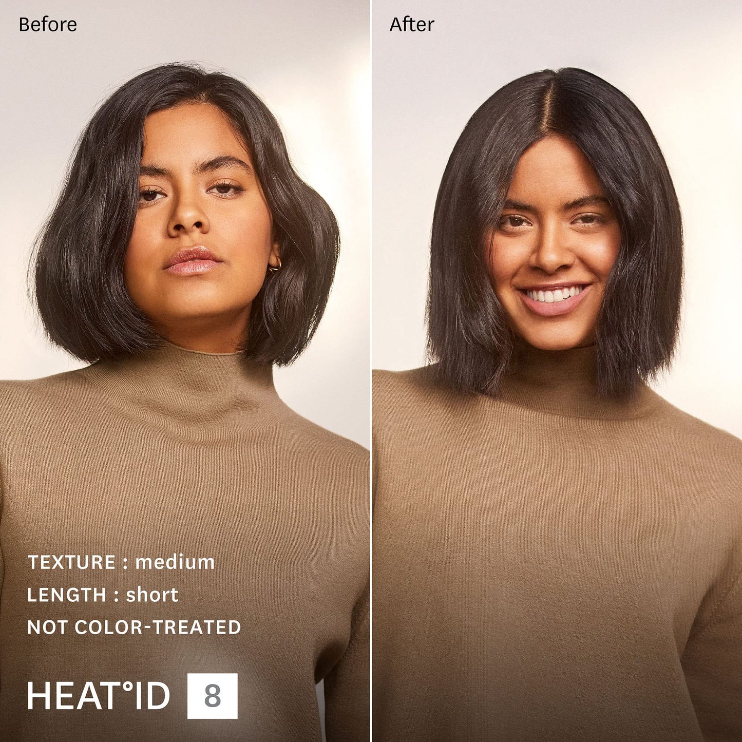 T3 Smooth ID 1    Flat Iron with Touch Interface - Digital Ceramic Flat Iron with Interactive HeatID Technology for Automatic He