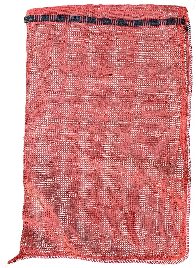 Sandbaggy Mesh Onion Produce Bags | X-Large 21" x 31.5 Inch Bags | 50 lb Capacity | Breathable Fabric | Great for Packaging Produce & Fruit (Pack of 100)