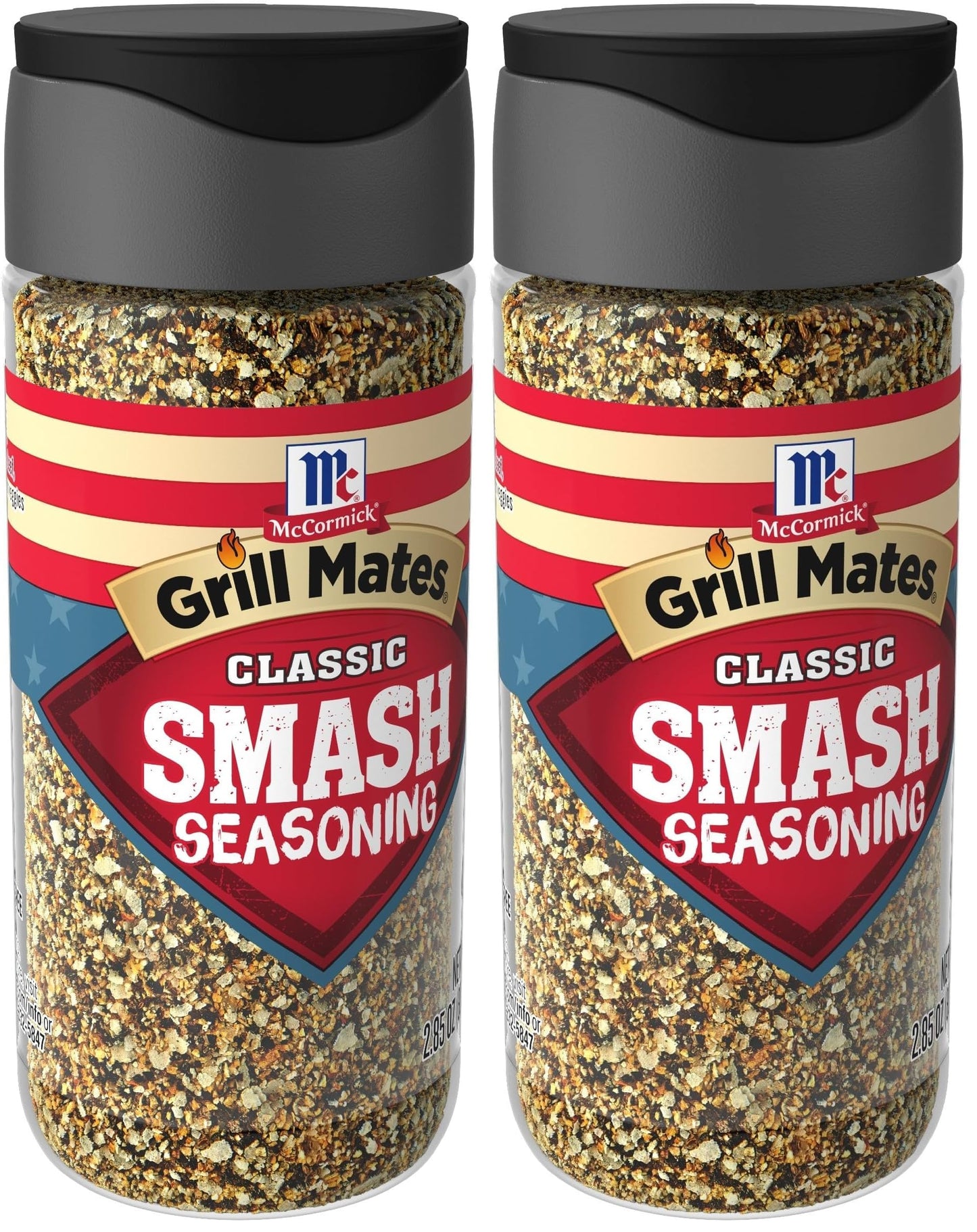 McCormick Grill Mates Classic Smash Seasoning, 2.85 oz (Pack of 2)
