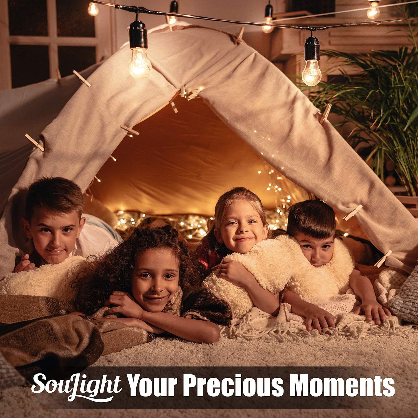 Soulight Oven Light Bulbs – 40W Incandescent, Warm White, G45 E26/E27, 400 Lumens, 2 Pack