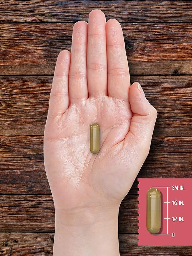 Carlyle Grass Fed Beef Heart Supplement | 3200mg | 200 Count | Desiccated Pasture Raised Bovine Capsules | Non-GMO, Gluten Free | by Herbage Farmstead