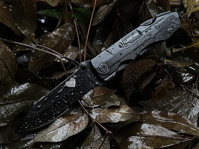 Multitool Pocket Knife for Men, Christmas Stocking Stuffer, Gifts for Boyfriend, Him, Husband, Dad, Multi Tool Tactical Plier With Nylon Sheath, LOVE