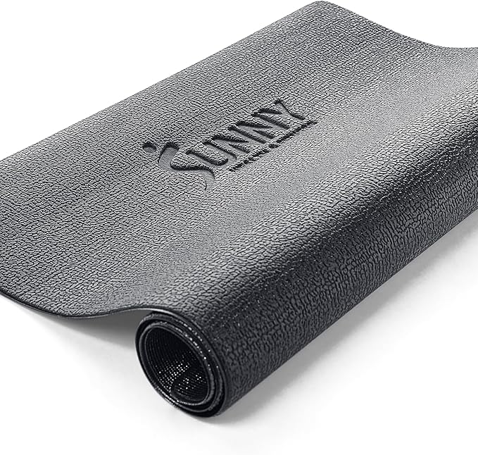 Sunny Health & Fitness Non-Slip Home Gym Mat – Workout Floor Protection Foam Pad for Treadmill, Bike, Elliptical, Yoga and...
