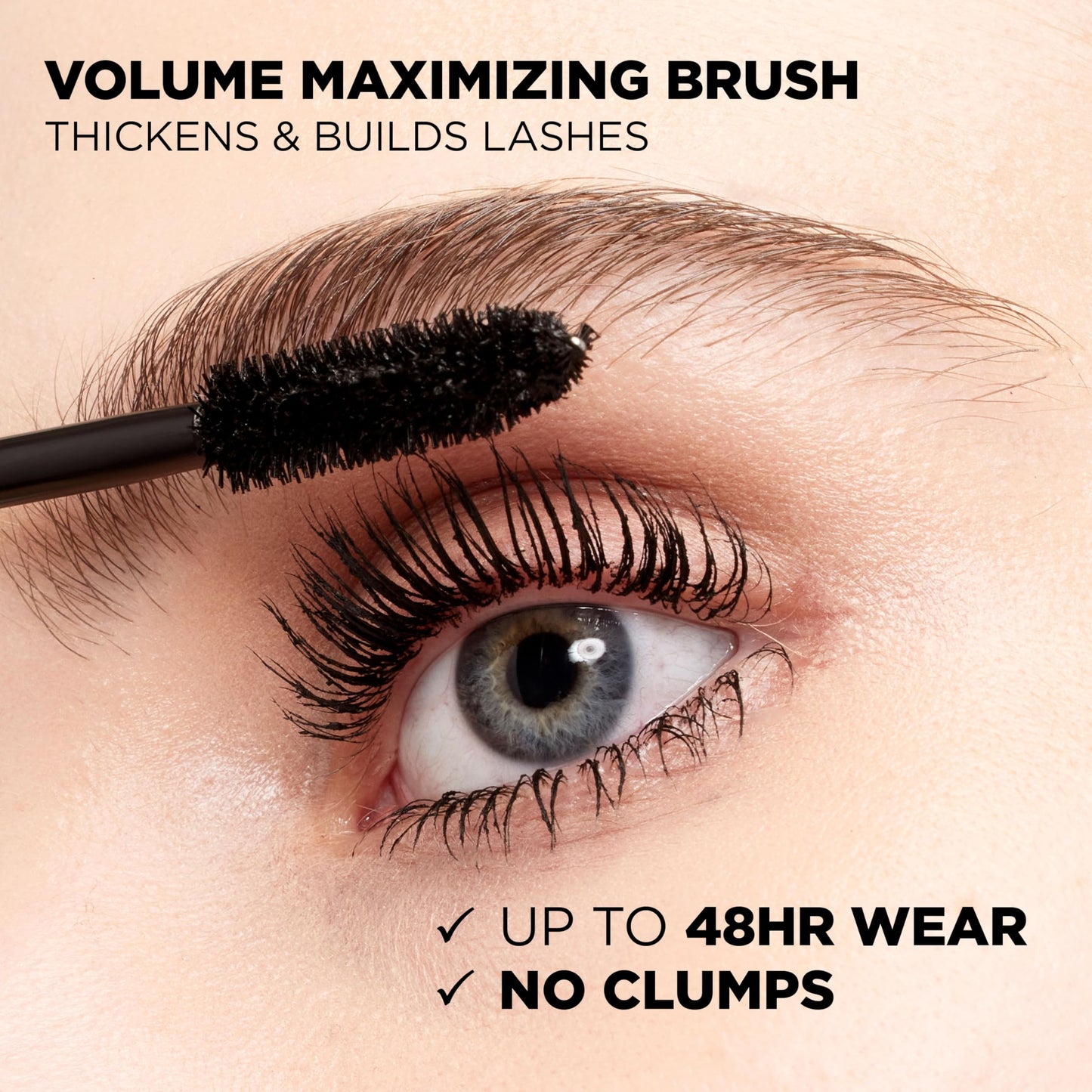 LOreal Paris Makeup Voluminous Original Volume Building Waterproof Mascara, Carbon Black, 0.23 Fl Oz