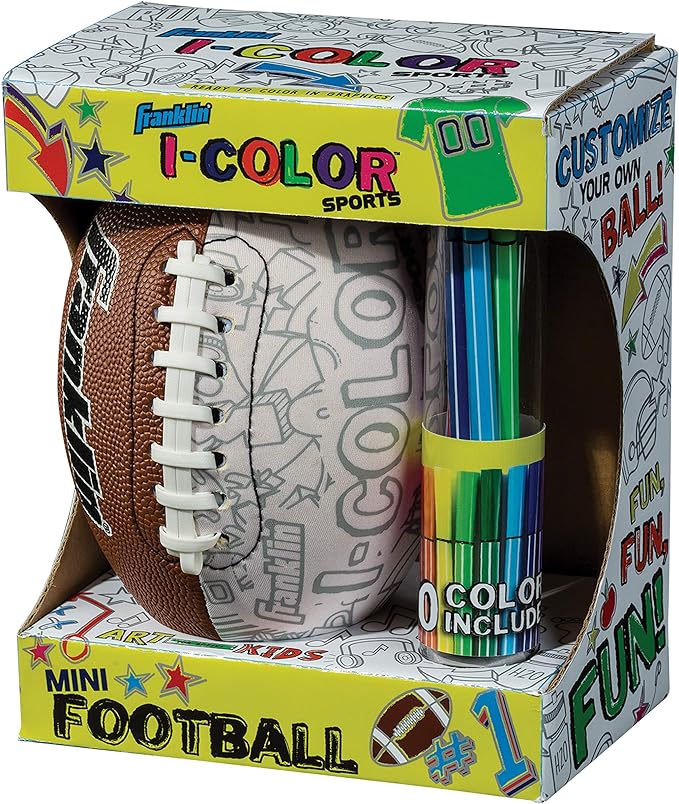 Franklin Sports I-Color Football
