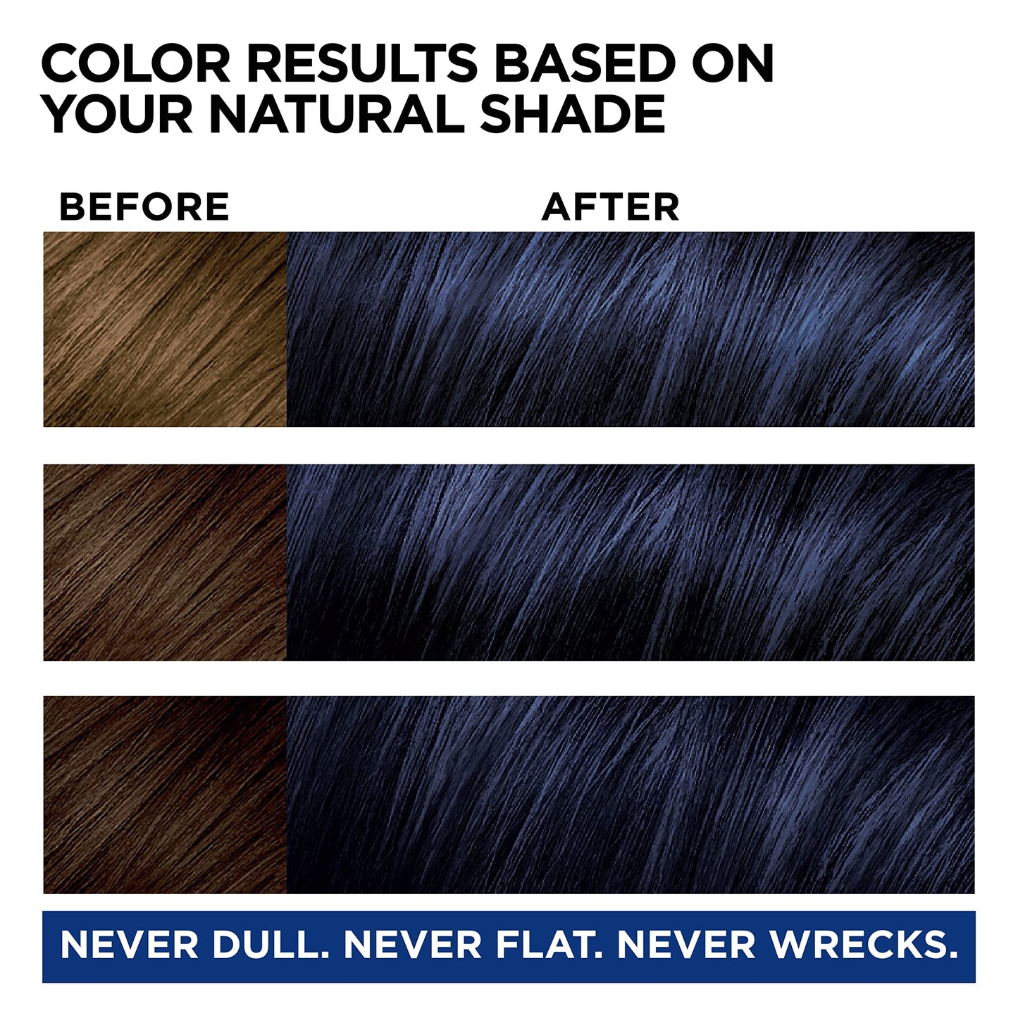 L'Oreal Paris Feria Midnight Bold Multi-Faceted Permanent One-Step Hair Color Kit, No Bleach Required, Twilight Haze