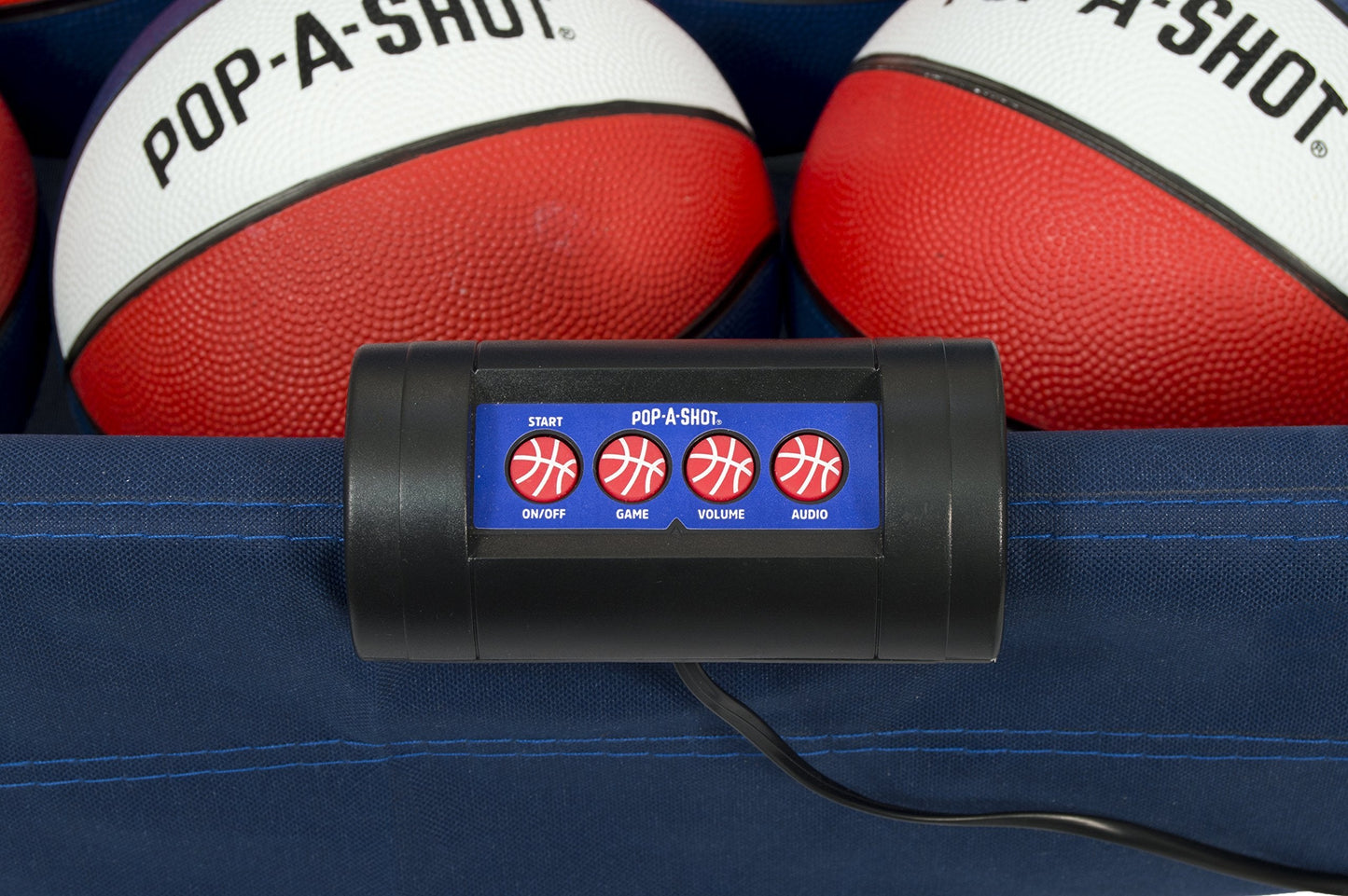 Pop-A-Shot - Home Dual Shot with New Orleans Pelicans NBA Graphics l Sensor Scoring l 16 Game Modes l 7 Balls l Foldable Storage l for All NBA Fans