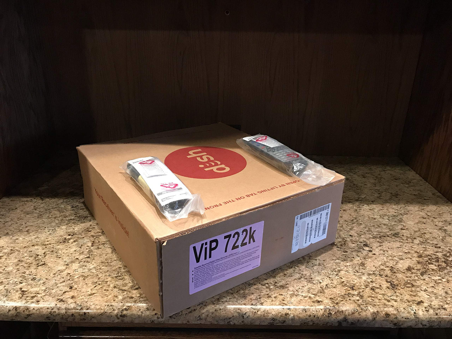 Factory Re-Manufactured Vip 722K Dual Tuner Hd Dvr Dish Network