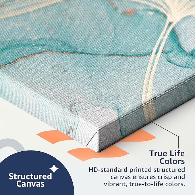 artgeist Canvas Wall Art World Map 24x16 in - 1pcs Home Decor Framed Stretched Picture Photo Painting Artwork Image - Abstract Continents Map World Map Red Silver k-A-0505-b-c