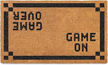 MAINEVENT Game Over Door Mat 30x17 Inch, Nerd Welcome Mat for Covered Outdoor Area, Funny Nerd Gift, Nerdy Doormat, Nerdy ...