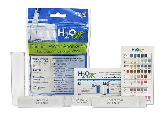 Mosser Lee LT5010-6 LabTech LT5010 H2O OK Drinking Water Analysis Kit