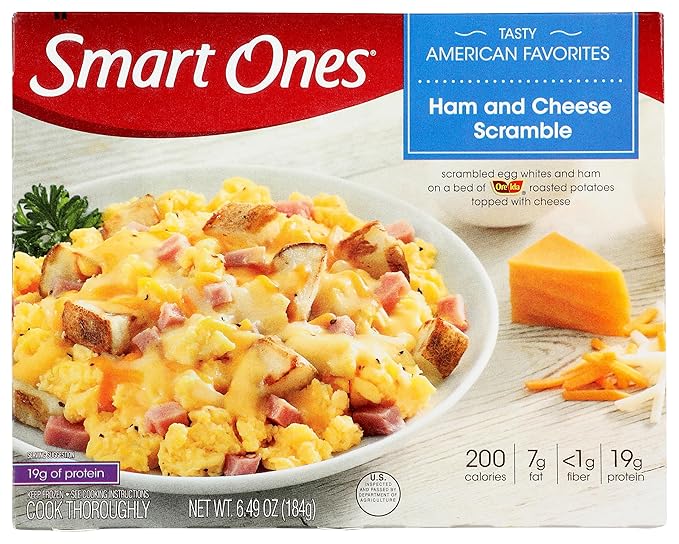 Smart Ones Ham & Cheese Scramble Frozen Meal, 6.49 oz Box