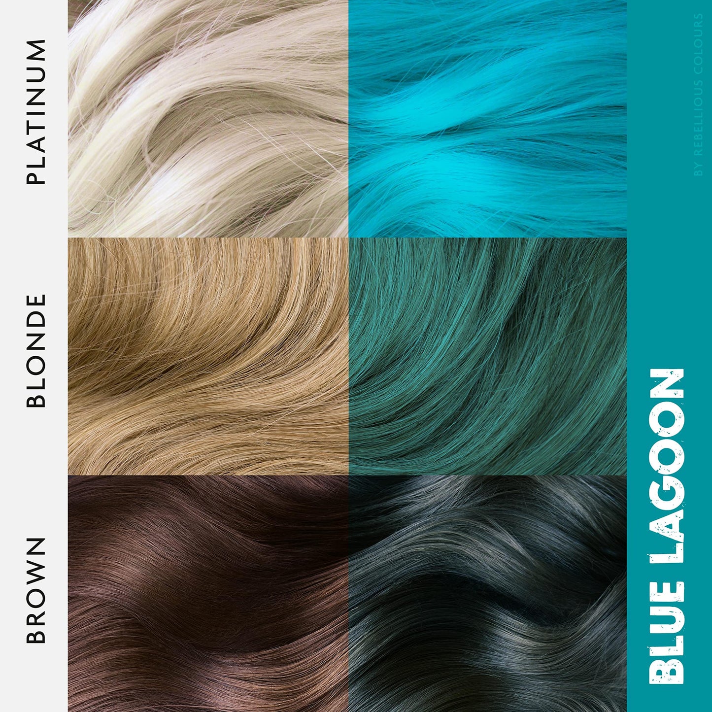 Paintglow Rebellious Colours Semi-permanent Hair Dye (blue Lagoon)