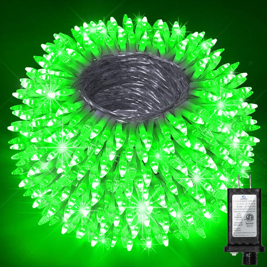750 Led Christmas String Lights Outdoor  240Ft Twinkle Fairy Lights With Timer & Memory  12 Modes Dimmable Waterproof Tree Light For House Patio Garden Wedding Party Christmas Decororations  Green