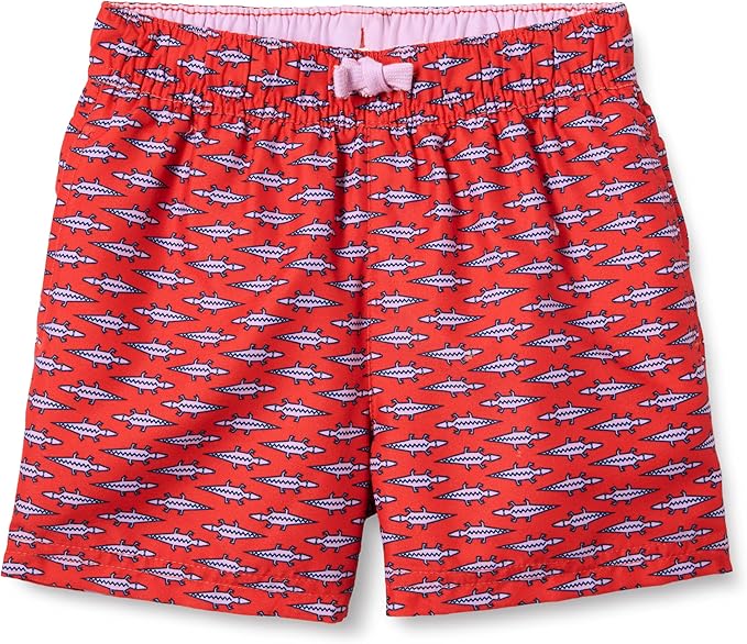 Amazon Essentials Boy's Quick Dry Swimming Board Shorts Swim Trunks