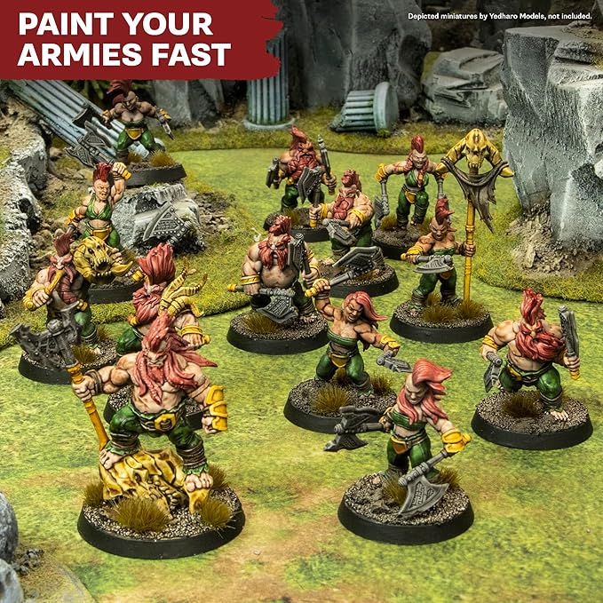 The Army Painter, Hobby Starter Bundle, Speedpaint starter set, Warpaint Fanatic Brush on primer, Cutting Mat, Precision Side Cutter, Plastic Glue & 1 Brush