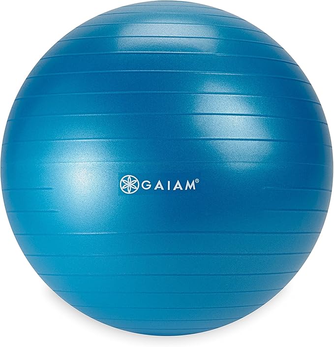 Gaiam Kids Balance Ball - Exercise Stability Yoga Ball, Kids Alternative Flexible Seating for Active Children in Home or C...