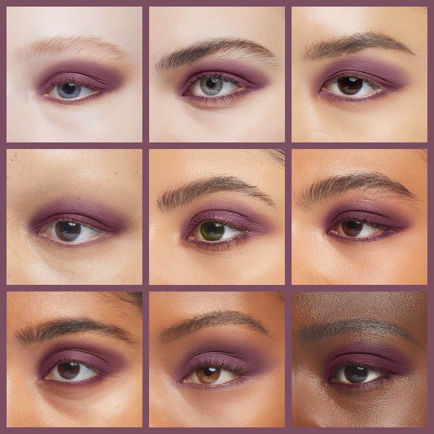 Honeybee Gardens Pressed Powder Eye Shadow Single Refill, Daredevil, Matte Rich Plum, Long-Wearing, Creaseproof Mineral Color Wi