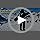 AzReference Padded Ski Bag with Wheels, Rolling Wheeled Ski Bag for Air Travel, Store & Transport Double Skis Up to 200 cm
