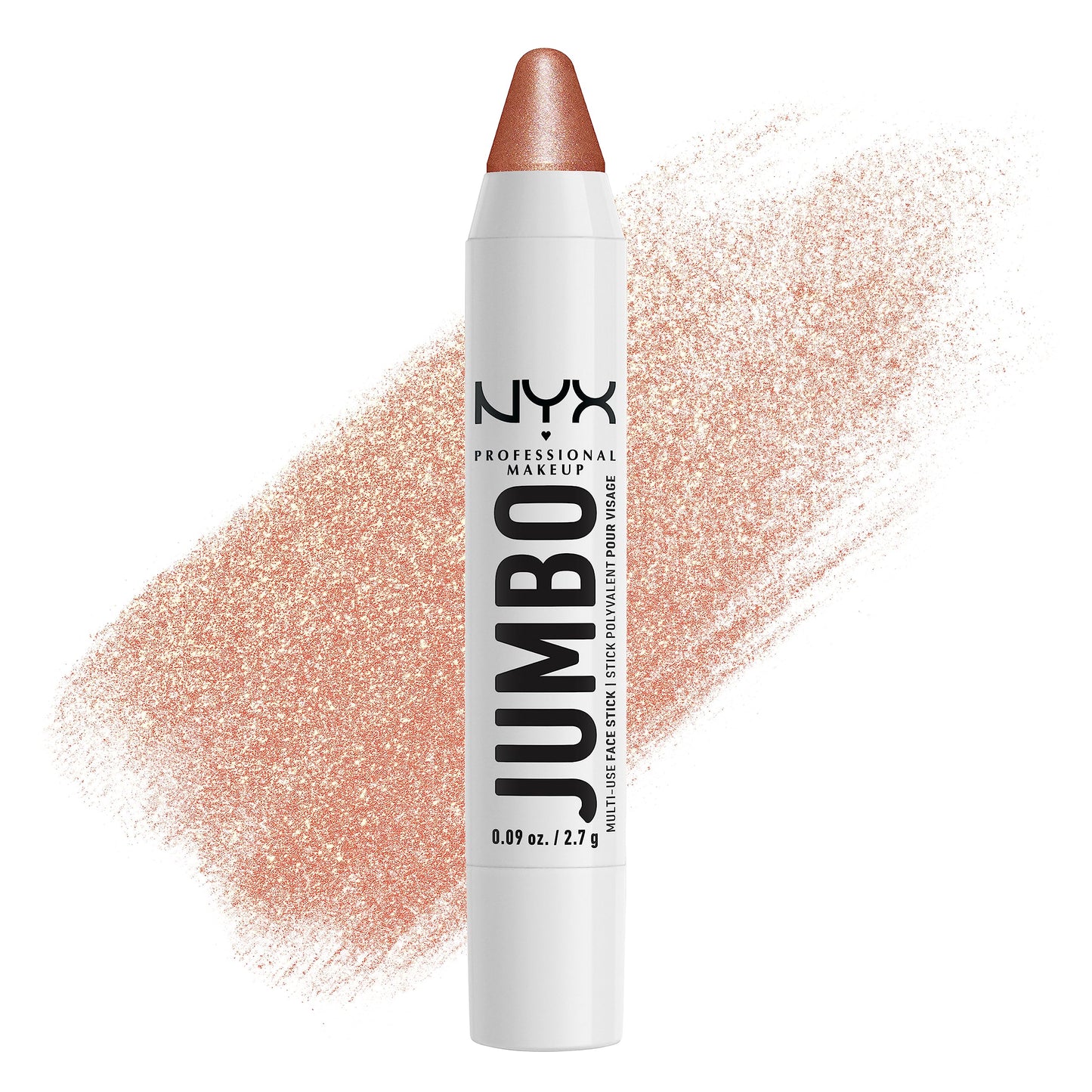 NYX PROFESSIONAL MAKEUP, Jumbo Multi-Use Face Highlighter Stick - Coconut Cake
