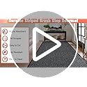 MYFAMIREA Commercial Floor Mat 3' x 5' Extra Large Front Door Industrial Rug Heavy Duty Brush Step Entrance Mat Weather Ut...