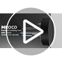 MROCO Furniture Leveling Feet with T-Nuts, 12 PCS 1/4"-20 UNC Thread Adjustable Levelers, Leg Levelers Table Feet Screw on...