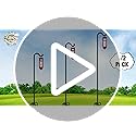 Gtongoko 92 Inch 2 Pack Bird Feeder Poles for Outdoors Heavy Duty, Shepherds Hooks for Outdoor, Hummingbird Feeder Stand, ...