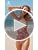 CUPSHE Women's One Piece Swimsuit Deep V Neck Keyhole Cutout O Ring Textured Bathing Suit