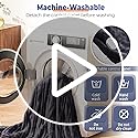 Wearable Heated Blanket with Foot Pocket, Electric Wearable Throw Blanket with Sleeves, Hood, Portable Heated Blanket with...
