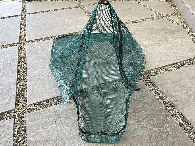 Sandbaggy Mesh Onion Produce Bags | XXL 24" x 35 Inch Bags | 50 lb Capacity | Breathable Fabric | Great for Packaging Produce & Fruit (Pack of 10)