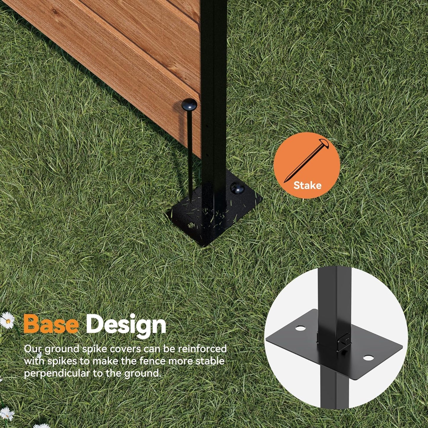 Modern Shade 5' x 3' Wood Privacy Fence Screen (2 Panel) Natural Cedar Wood, Outdoor Privacy Fence Panel for Deck Balcony, Conceals Trash Cans Air Conditioner, Ultimate Fence Privacy Screen