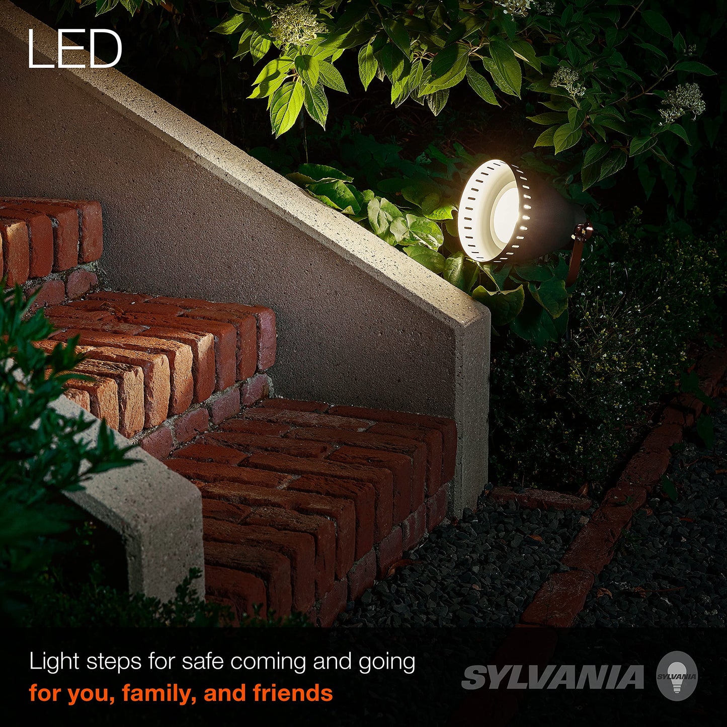 Ledvance Sylvania Night Chaser A21 Led Light Bulb, 200W Equivalent, 3000 Lumen, Soft White, 22W, Non-Dimmable, 1