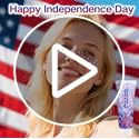 Go Ho 4th of July Outfits for Women&Kids Glitters Makeup,Red White and Blue Face Body Glitter,Fourth of July Accessories,H...