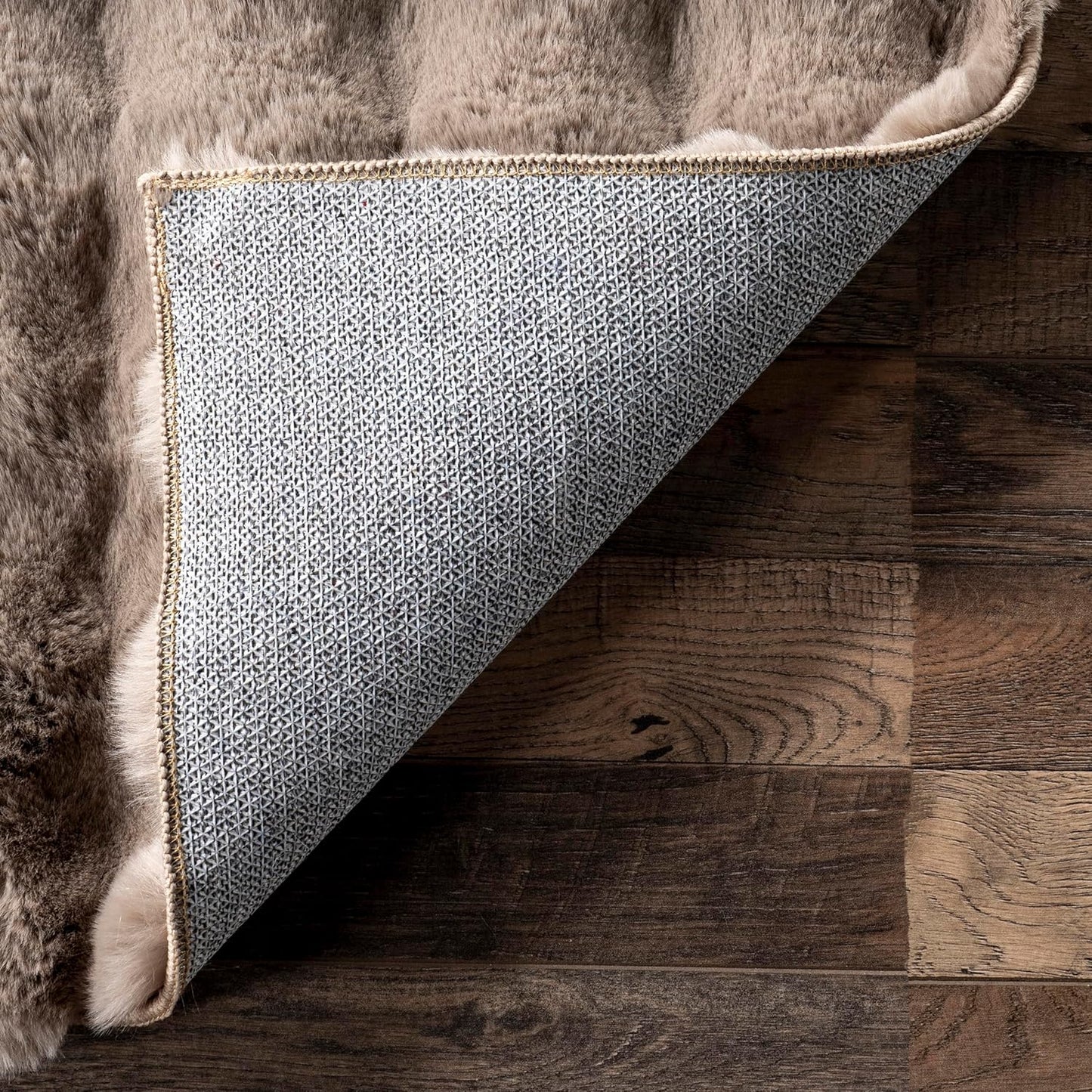 nuLOOM 2' x 8' Cozy Plush SuperiorWash Area Rug, Machine Washable, Non-Slip, Soft Fluffy Shag Carpet for Living Room Bedroom Kids Room Nursery Home Decor, Jeni Taupe