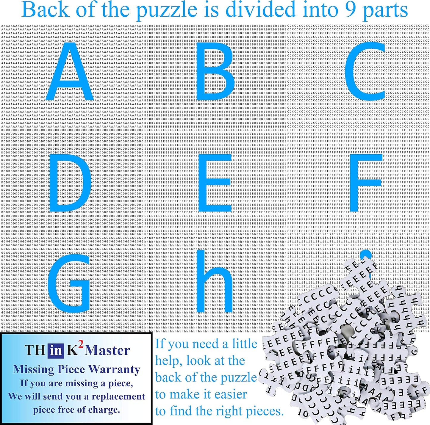 Think2Master Lakeside Mountain Retreat 500 Pieces Large Format Jigsaw Puzzle: Kids 12+, Teens, Adults & Families. Escape to a World of Tranquility and Rustic Charm. Great Gift. Size: 26.8” X 18.9”