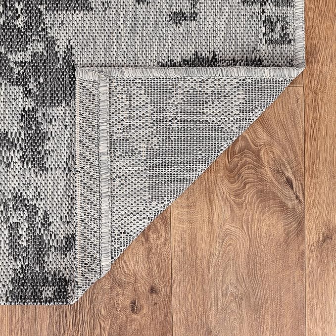 Keen Home Design Terrace Outdoor Runner Rug - 2x6 Washable Indoor/Outdoor Rug for Patio, Kitchen, Balcony, Beach, Garden, Deck and Porch, Size: 2'2"x5'7"