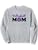 Volleyball Mom - Sporty Mama volley ball purple Sweatshirt