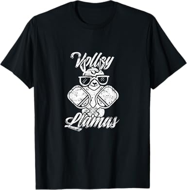 The Volley Llamas - Pickleball T-Shirt