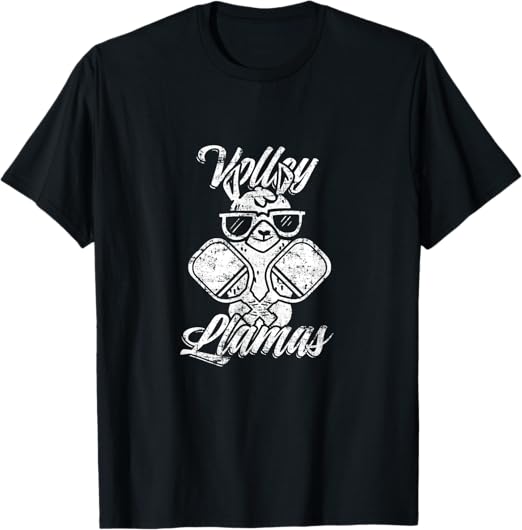 The Volley Llamas - Pickleball T-Shirt