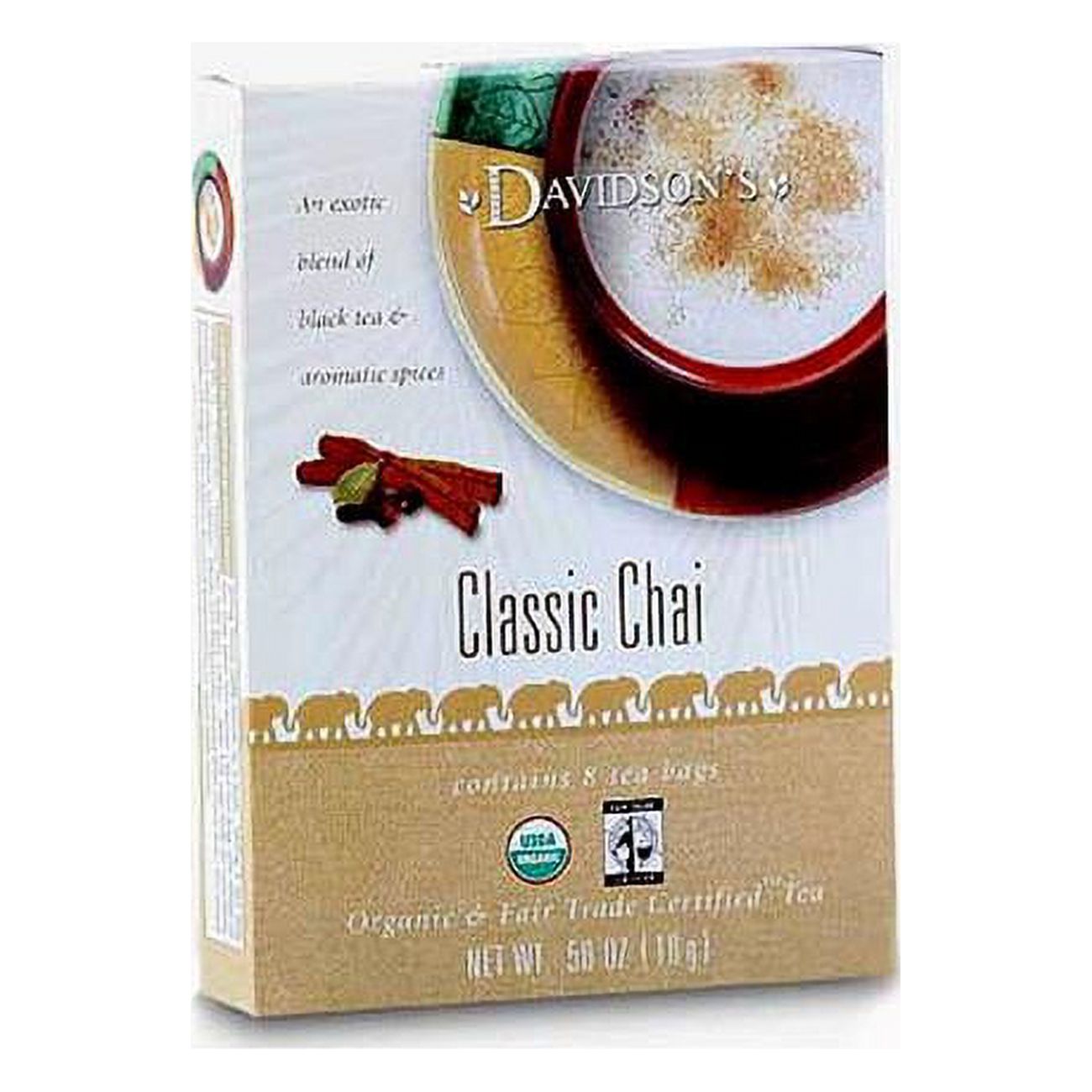 Davidsons Davidsons  Classic Chai, 8 Ea