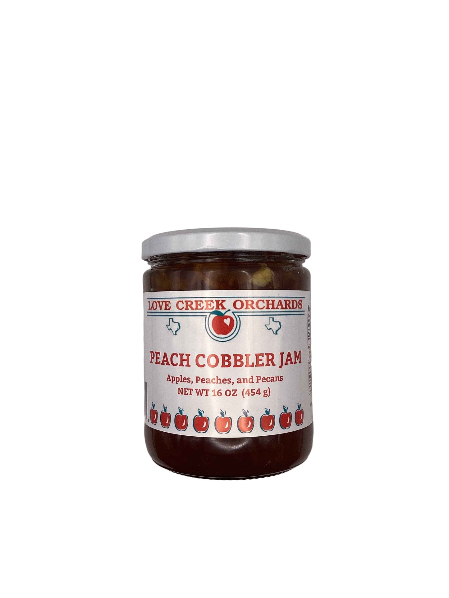 Love Creek Peach Cobbler Jam 16oz