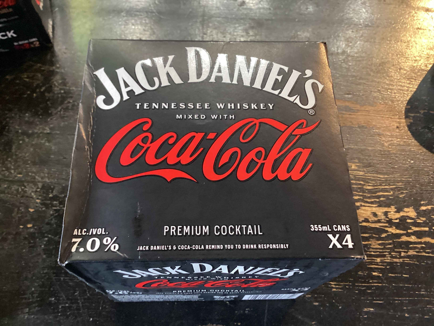 Jack Daniels & Coca-Cola 4 pk cans