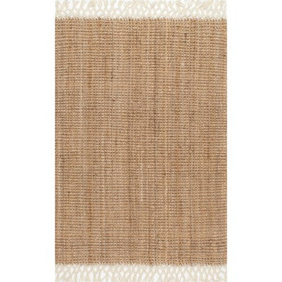 Nuloom Raleigh Farmhouse Jute Tasseled Indoor Area Rug