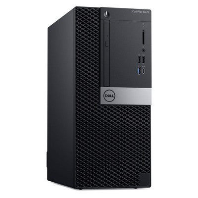 Refurbished Dell OptiPlex 5070, Mini Tower Desktop, Intel i7-9700, 3.0GHz, 16GB RAM, 512GB SSD, Windows 11 Pro – Manufacturer Refurbished